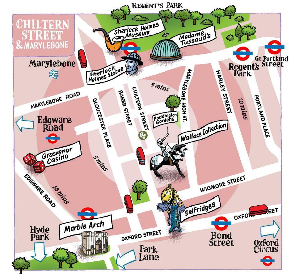 Chiltern Street Serviced Apartments - Marylebone 伦敦 外观 照片